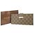 Cartera larga bi-fold Gucci GG Supreme de cuero gris Castaño - vista 2