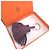 Hermès Portachiavi Hermes Carmen Agneau Milo Violet Porpora - vista 2