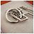 Hermès Portachiavi Hermes H-Two Speed Metal Silver Charm Argento - vista 4