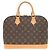 Borsa a mano Louis Vuitton Alma Monogram M51130 Marrone Monogramma