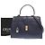 Céline Borsa a tracolla Celine 16 Seize Medium in pelle blu navy - vista 2