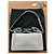 CHANEL Boy Medium - Pelle grigio perla iridescente - vista 3