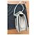 CHANEL Boy Medium - Pelle grigio perla iridescente - vista 9