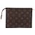 Bolsa de aseo Louis Vuitton Monogram Canvas 19 Castaño - vista 2