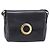 Céline Celine Vintage Circle Logo Leather Small Nero