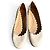Chloé Bailarinas Chloe de cuero beige