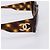 Chanel Logo CC Plastic Castaño - vista 4