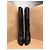 Botas altas de piel negra Prada Talla 40 Negro - vista 4