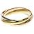 Cartier Trinity Oro Tricolore 18K Small D'oro - vista 3