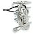 Hermès Portachiavi Hermes Rendesaba in Argento 925 - vista 3