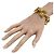 Bracciale Gucci Horsebit Link D'oro - vista 10
