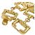 Bracciale Gucci Horsebit Link D'oro - vista 3