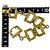 Bracciale Gucci Horsebit Link D'oro - vista 8