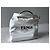 Fendi Peekaboo MM Handtasche aus grauem Leder - Ansicht 17