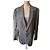 Autre Marque Blazer xadrez em lã Harris Tweed Ted Lapidus Marrom Azul Cinza Amarelo