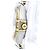 Omega Constellation Quartz de acero inoxidable y oro rosa con bisel de diamantes 23 - vista 3