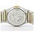 Omega Constellation Quartz de acero inoxidable y oro rosa con bisel de diamantes 23 - vista 6