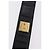 Borsa a tracolla CHANEL Matelasse in pelle verniciata nera e oro CC Auth bs37475 - vista 10
