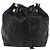 Borsa a tracolla CHANEL Matelasse in pelle verniciata nera e oro CC Auth bs37475 - vista 2