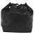 Borsa a tracolla CHANEL Matelasse in pelle verniciata nera e oro CC Auth bs37475 - vista 3