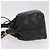 Borsa a tracolla CHANEL Matelasse in pelle verniciata nera e oro CC Auth bs37475 - vista 6