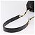 Borsa a tracolla CHANEL Matelasse in pelle verniciata nera e oro CC Auth bs37475 - vista 8