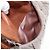 Borsa a tracolla Miu Miu Linen Beige Gold Auth 167687M D'oro - vista 21