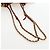 Borsa a tracolla Miu Miu Linen Beige Gold Auth 167687M D'oro - vista 7