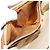 Céline Borsa a tracolla CELINE Macadam Canvas PVC Leather Brown Gold Auth bs37670 Marrone D'oro - vista 21