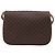 Céline Borsa a tracolla CELINE Macadam Canvas PVC Leather Brown Gold Auth bs37670 Marrone D'oro - vista 3