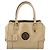 LOEWE Amazona 32 Handtasche Leder Gold Authentisch 207798A Golden - Ansicht 13