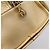 LOEWE Amazona 32 Handtasche Leder Gold Authentisch 207798A Golden - Ansicht 18