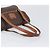 Céline Borsa a tracolla CELINE Macadam PVC Brown Gold Tone Auth mr3108A Marrone - vista 7