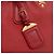 Borsa a mano PRADA in pelle 2way Rossa Oro Auth 209282A Rosso D'oro - vista 16