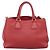 Borsa a mano PRADA in pelle 2way Rossa Oro Auth 209282A Rosso D'oro - vista 3
