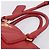 Borsa a mano PRADA in pelle 2way Rossa Oro Auth 209282A Rosso D'oro - vista 8