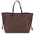 Borsa Tote LOUIS VUITTON Damier Ebene Neverfull GM N51106 LV Auth BA15955V - vista 3