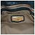 Borsa Tote Miu Miu con Fiocco Laterale in Pelle Blu Oro Auth fm5469V - vista 17