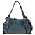 Borsa Tote Miu Miu con Fiocco Laterale in Pelle Blu Oro Auth fm5469V - vista 3