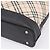 Borsa Tote BURBERRY Nova Check Canvas Beige Silver Auth bs37660 Argento - vista 12
