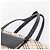 Borsa Tote BURBERRY Nova Check Canvas Beige Silver Auth bs37660 Argento - vista 8