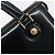 Borsa Gianni Versace in pelle nera e oro Auth 208748 Nero D'oro - vista 14