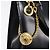 Borsa Gianni Versace in pelle nera e oro Auth 208748 Nero D'oro - vista 16