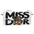 Borsa a tracolla Christian Dior Miss Dior in pelle Bianco Oro Auth ka6568SAM - vista 2