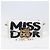 Borsa a tracolla Christian Dior Miss Dior in pelle Bianco Oro Auth ka6568SAM - vista 26
