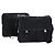 Borsa a Tracolla PRADA Nylon Black Silver Auth 208092V Nero Argento