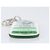 LOUIS VUITTON Monogram Porte Cles LV Painted Charm Leather MP3384 Auth 207273M Grün Monogramm - Ansicht 10