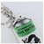 LOUIS VUITTON Monogram Porte Cles LV Painted Charm Leather MP3384 Auth 207273M Grün Monogramm - Ansicht 4