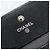 Portafoglio Compatto CHANEL Matelasse in Pelle Caviar Nero Argento CC Auth 207781V - vista 15