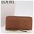 Cartera larga LOEWE de cuero marrón plata Auth LN116V Castaño - vista 12